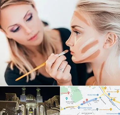 آموزشگاه میکاپ در زرگری شیراز