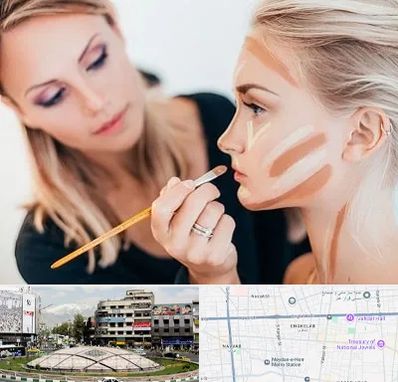 آموزشگاه میکاپ در مرکز تهران