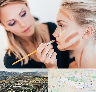 آموزشگاه میکاپ در منطقه 21 تهران