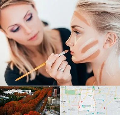 آموزشگاه میکاپ در منطقه 6 تهران