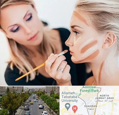 آموزشگاه میکاپ در شهران