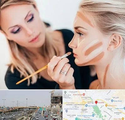 آموزشگاه میکاپ در بلوار توس مشهد