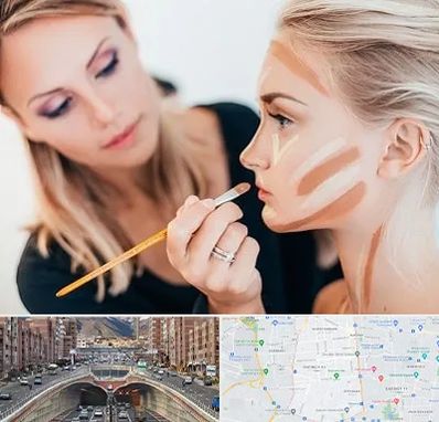 آموزشگاه میکاپ در منطقه 10 تهران