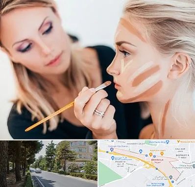 آموزشگاه میکاپ در مهرویلا کرج