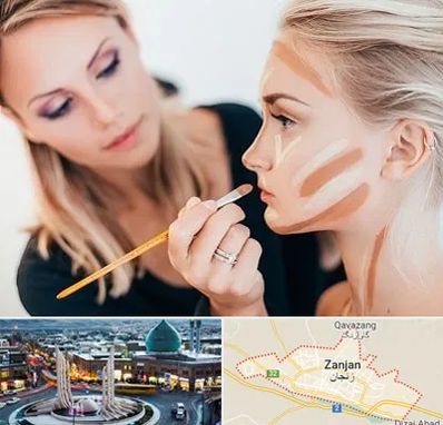 آموزشگاه میکاپ در زنجان