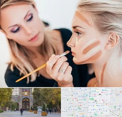 آموزشگاه میکاپ در منطقه 12 تهران