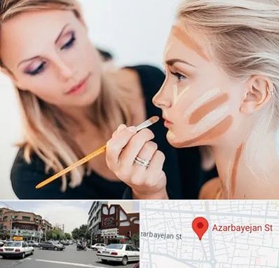 آموزشگاه میکاپ در خیابان آذربایجان