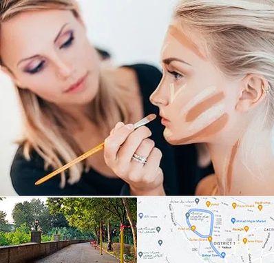 آموزشگاه میکاپ در فلکه گاز رشت