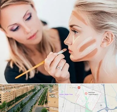 آموزشگاه میکاپ در فاز سه اندیشه