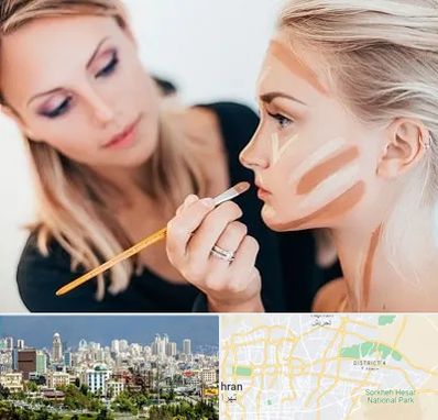 آموزشگاه میکاپ در شرق تهران