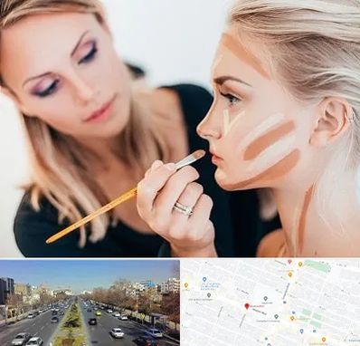 آموزشگاه میکاپ در بلوار معلم مشهد