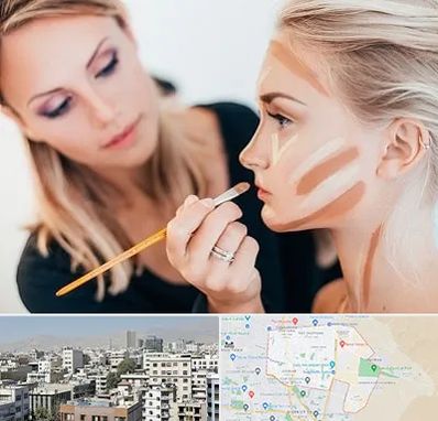 آموزشگاه میکاپ در منطقه 14 تهران