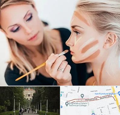 آموزشگاه میکاپ در بلوار معلم رشت