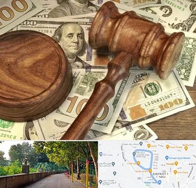 وکیل امور مالی در فلکه گاز رشت