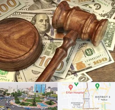 وکیل امور مالی در ونک 