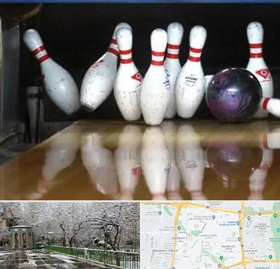 آموزش بولینگ در باغ فیض