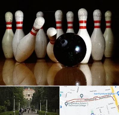 کلاس بولینگ در بلوار معلم رشت 