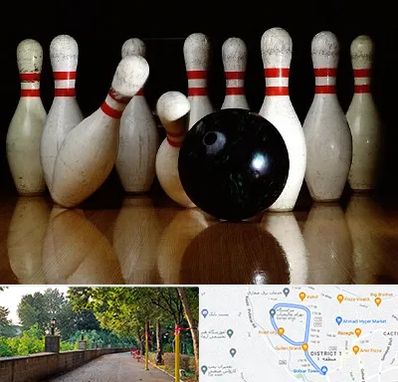 کلاس بولینگ در فلکه گاز رشت