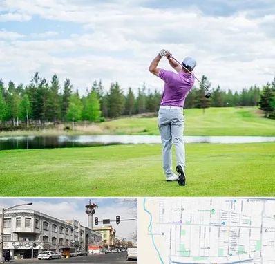 مربی گلف در 17شهریور