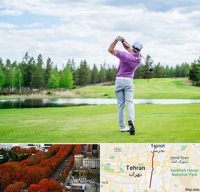 مربی گلف در ولیعصر 