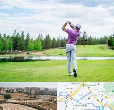 مربی گلف در کوی وحدت شیراز