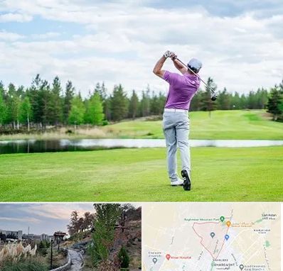 مربی گلف در باغستان کرج