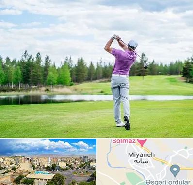 مربی گلف در میانه