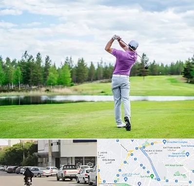 مربی گلف در قدوسی شرقی شیراز