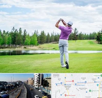 مربی گلف در پیروزی 