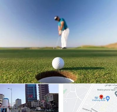 زمین گلف در چهارراه طالقانی کرج