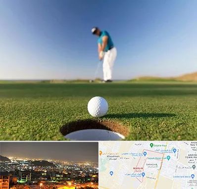 زمین گلف در مارلیک کرج