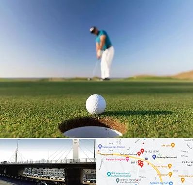 زمین گلف در پارک وی 