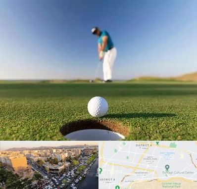 زمین گلف در تهرانپارس 