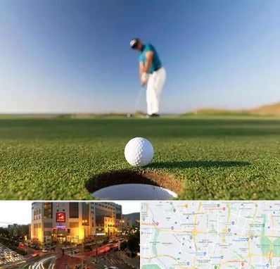 زمین گلف در جنت آباد تهران 