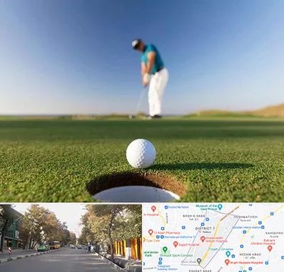 زمین گلف در شریعتی 