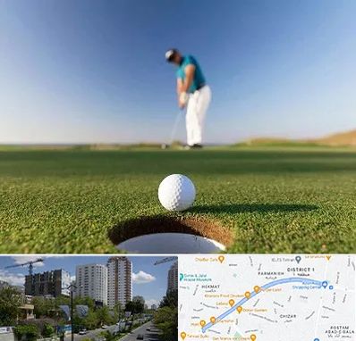 زمین گلف در اندرزگو