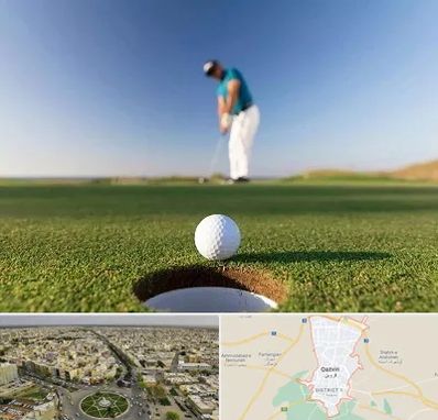 زمین گلف در قزوین