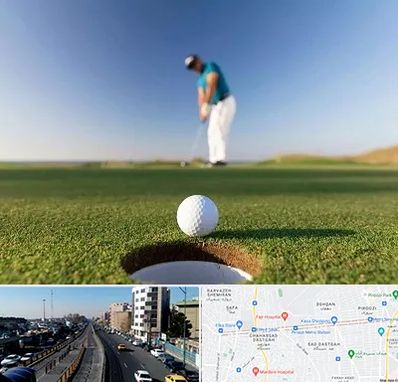 زمین گلف در پیروزی 