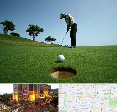 کلاس گلف در جنت آباد تهران 