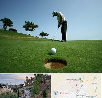 کلاس گلف در باغستان کرج