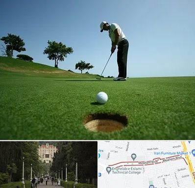 کلاس گلف در بلوار معلم رشت 