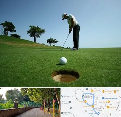 کلاس گلف در بلوار گیلان رشت