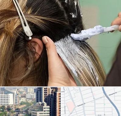 آموزشگاه رنگ و مش در خیابان بهشتی