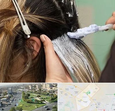 آموزشگاه رنگ و مش در کمال شهر کرج