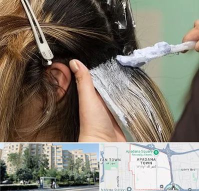 آموزشگاه رنگ و مش در آپادانا