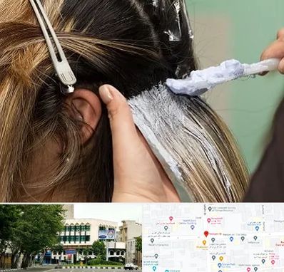 آموزشگاه رنگ و مش در طالقانی