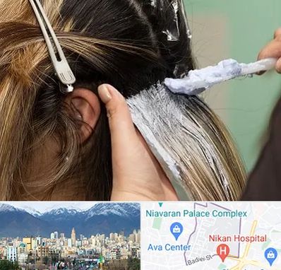 آموزشگاه رنگ و مش در آجودانیه