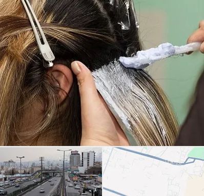 آموزشگاه رنگ و مش در بلوار ارتش