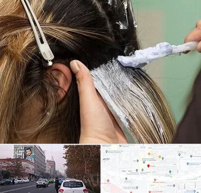 آموزشگاه رنگ و مش در کارگر شمالی