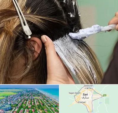 آموزشگاه رنگ و مش در ساری